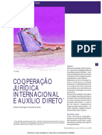 Cooperação Jurídica Internacional e Auxílio Direito