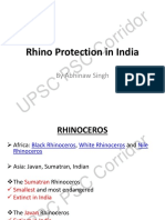 Rhino Conservation in India