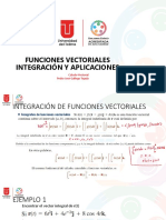 Funciones Vectoriales Integración y Aplicaciones