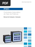 WEG Control Ad Or Automatico Pfw01 Manual Portugues Br