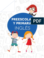 Cuaderno Preescolar y Primaria - Ingles