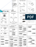 1D Barcode Scanner: Quick Start Guide