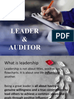 Leadership & Auditors