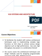 Vlsi Systems and Architecture: An Overview