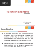 Vlsi Systems and Architecture: An Overview