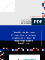 Estudio de Mercado Producción de Abonos Orgánicos A Base de Microorganismos Benéficos