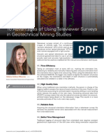 10 Advantages of Using Televiewer Surveys in Geotechnical Mining Studies