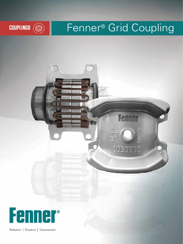 Fenner Grid Coupling T10 PDF Mechanical Engineering Manufactured