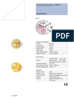 Technical Instructions 5030.D: Dimensions and Battery