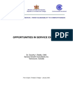 Opportunities in Service Exports: Small States in Transition - From Vulnerability To Competitiveness