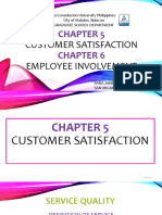 Customer Satisfaction Employee Involvement