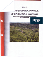 Dacudac Brgy Socio-Econ Profile