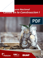Curso Nacional Costos en La Construccion I