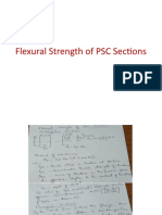 Flexural Strength of PSC Sections
