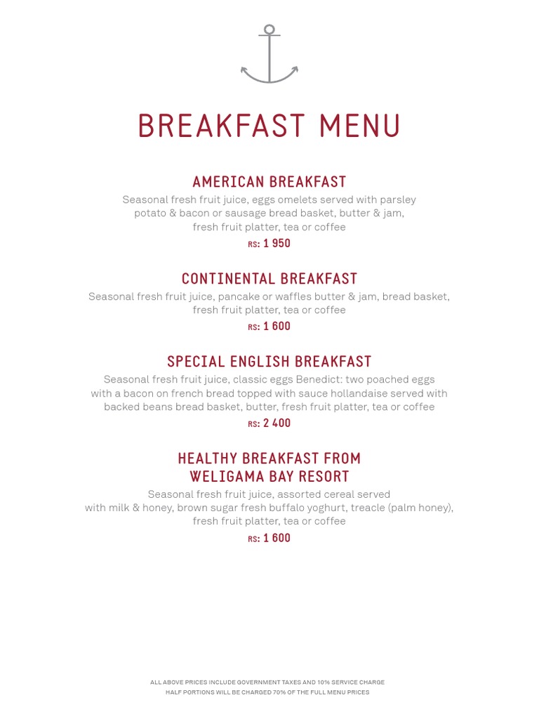 Ala Carte Menu 141218 | PDF | Curry | Salad