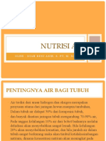 Pertemuan II Nutrisi Air