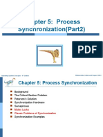 Chapter 5: Process Synchronization (Part2) : Silberschatz, Galvin and Gagne ©2013 Operating System Concepts - 9 Edition