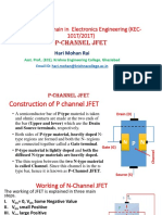 Lect 6 P Channel JFET