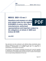 MD MDCG 2021-13 Q-A-Actor Registr Eudamed en