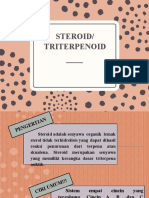 PPT STEROIDTRTERPENOID new