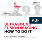 The Next White Paper: Ultrasound Fusion Imaging