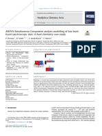 Analytica Chimica Acta: P. Firmani, R. Vitale, C. Ruckebusch, F. Marini