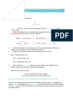 Key Concepts: Synthesis, Isolation and Purification of Esters in A Direct Esterification Reaction Chemistry Tutorial