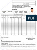 Record of NCV / FG Exams: Grade: Second Mate of A Foreign Going Ship