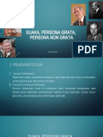 Suaka, Persona Grata - Lectures 14