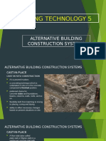 Building Technology 5: Alternative Building Construction Systems