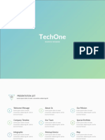 Techone: Business Template