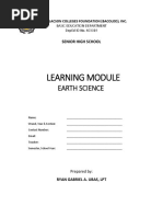 Earth Science 11 Module (Week 1-5)