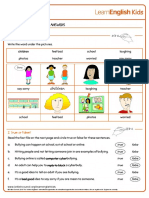 reading-practice-say-no-to-bullying-answers