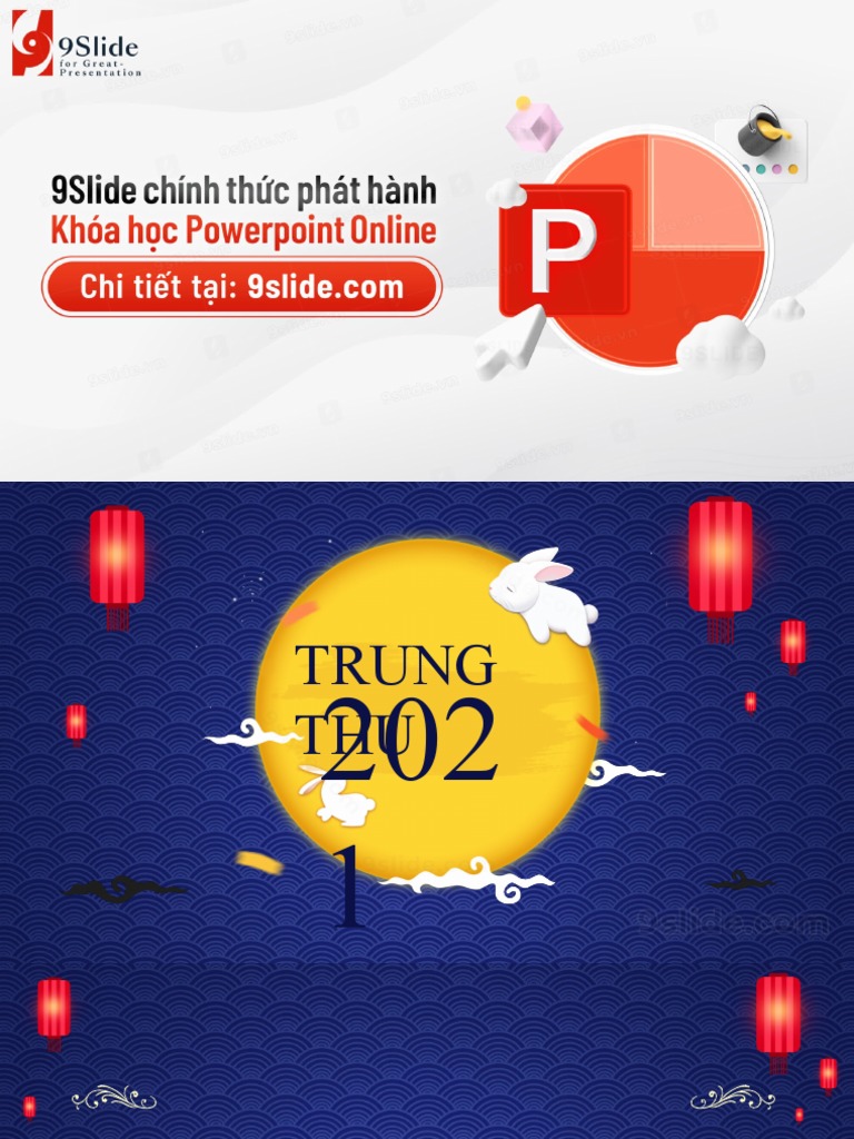 9slide - Slide Powerpoint Trung Thu - Version 2021 | PDF