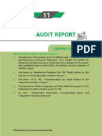 Audit Report: Learning Outcomes