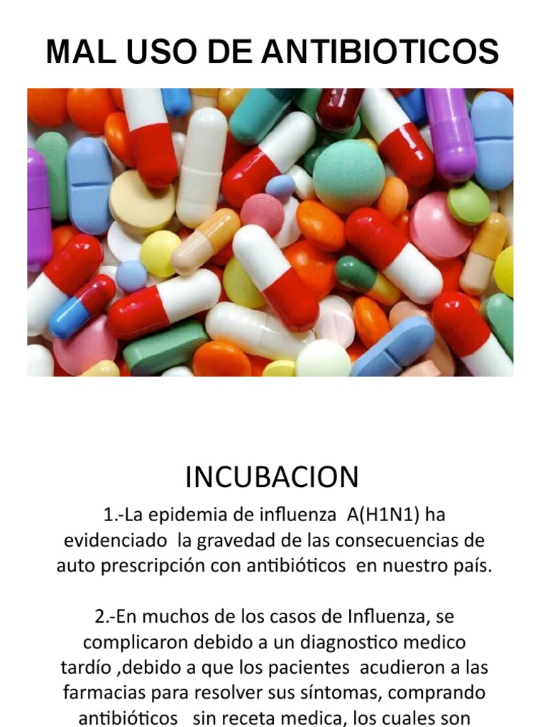Mal Uso de Antibioticos | PDF | Influenza | Ciencias de la vida
