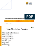 Non-Mendelian genetics concepts explained