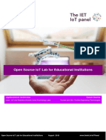 Open Source Iot Lab For Educational Institutions: A Relevant, Authorised Image Will Be Added Here by The Staff