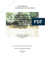 Monografía 4- Los Resumideros de los ríos Xa´an y Mopan en la Región montañosa de Dolores, Petén