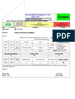 Green: Tenneco Automotive India Pvt. LTD