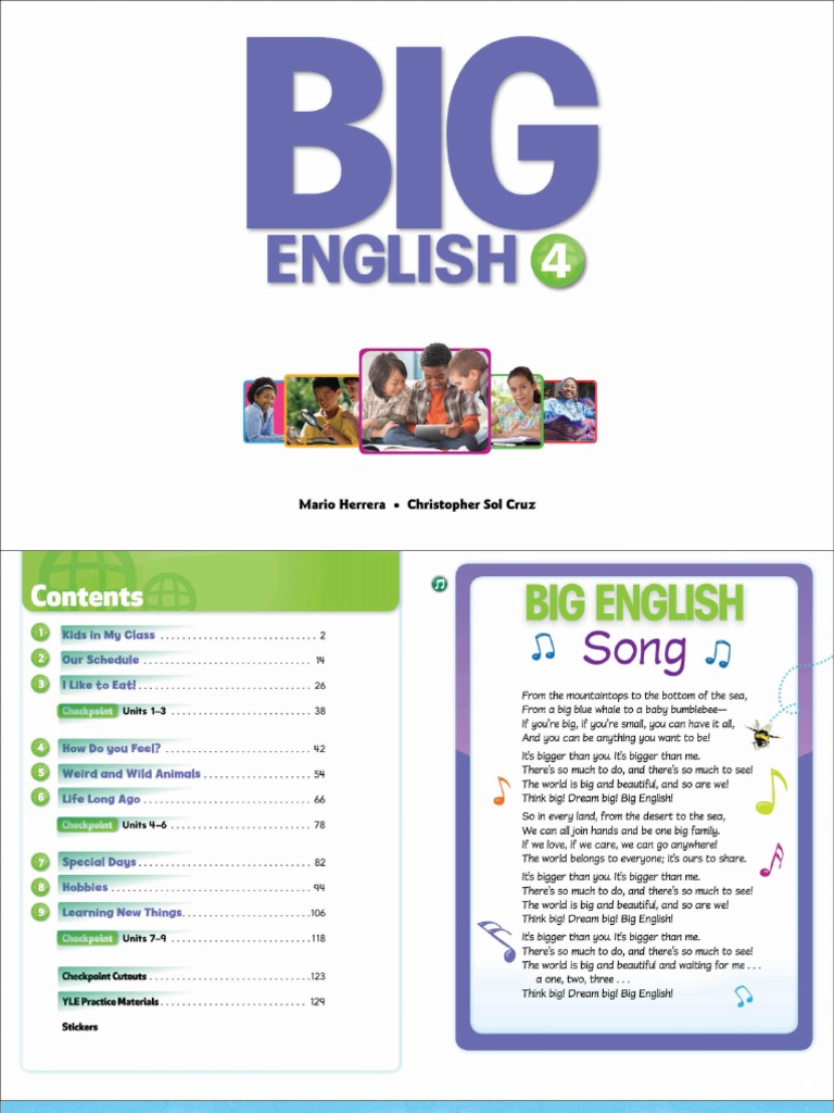 Big English 4 Workbook | PDF