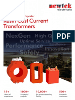 Current Transformers Resin Cast - Newtek Electricals CTS, PTS, Digital Meter, Control Transformer