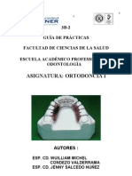 Guia de Practica Ortodoncia I 2011 - I