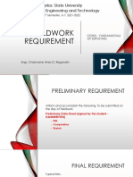 Fieldwork Requirement