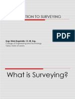 Introduction To Surveying: Engr. Ninia Reguindin, CE, M. Eng.