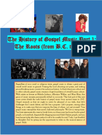 The History of Gospel Music Part 1: The Roots 