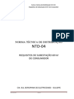 Norma Tecnica NTD 04