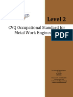 Metal Work Engineering Level 2 Standard