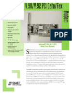V.90/V.92 PCI Data/Fax: Features