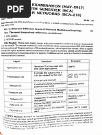 Computer Networks (Bca-210) : Examination